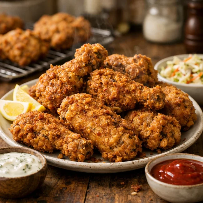 Zesty Buttermilk Fried Chicken