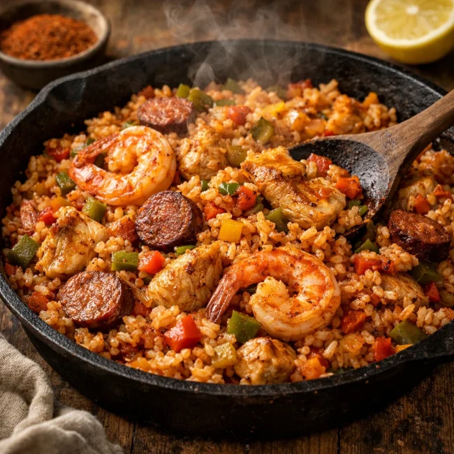 Zesty Cajun Jambalaya