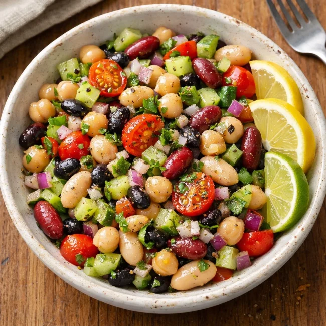 Zesty Citrus Bean Salad