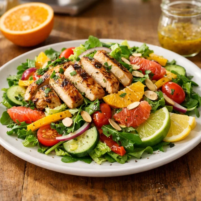 Zesty Citrus Chicken Salad