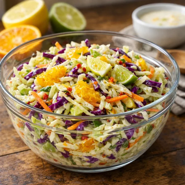Zesty Citrus Coleslaw
