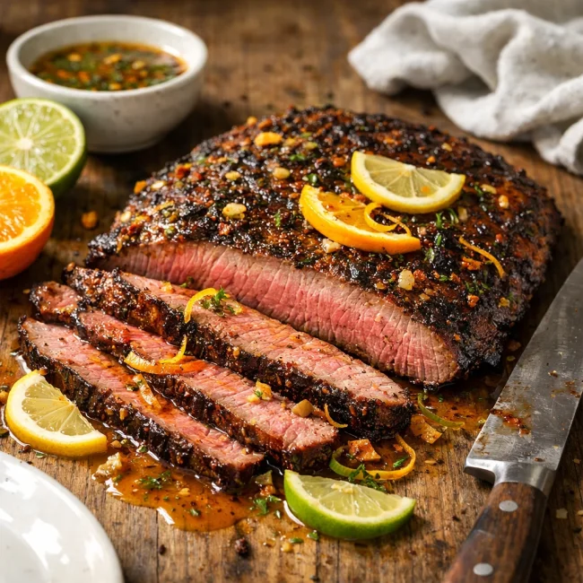 Zesty Citrus Flank Steak