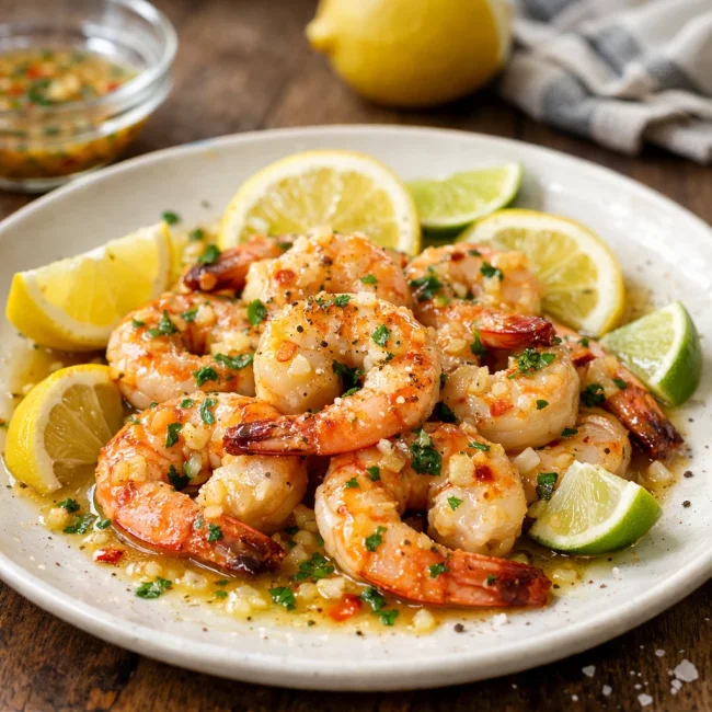Zesty Citrus Garlic Shrimp