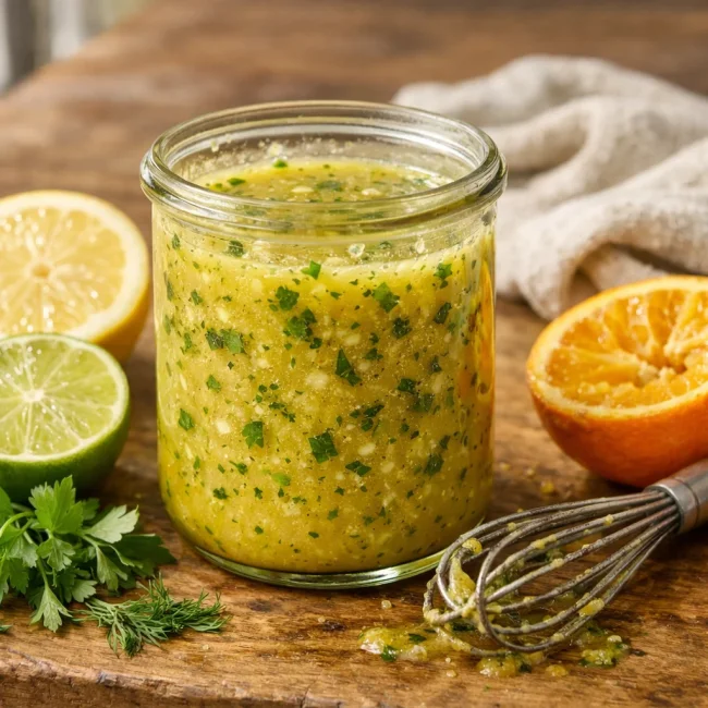 Zesty Citrus Herb Salad Dressing