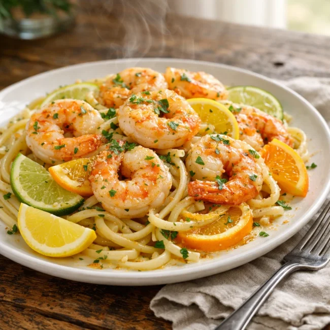 Zesty Citrus Shrimp Scampi