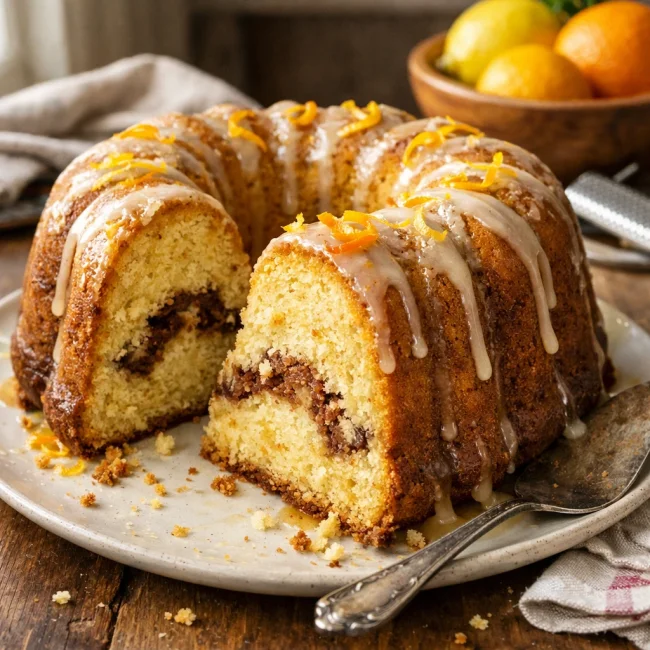 Zesty Citrus Sock-It-To-Me Cake