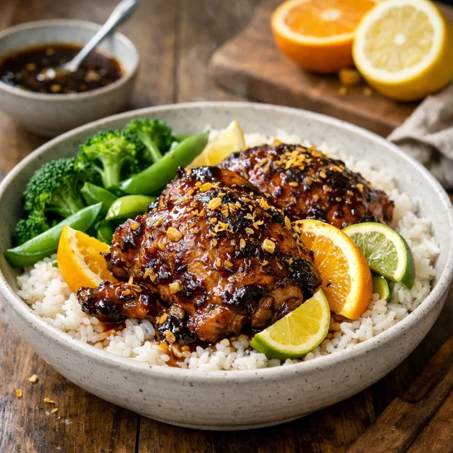 Zesty Citrus Teriyaki Chicken