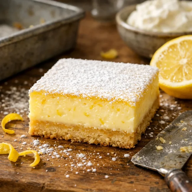 Zesty Cream Cheese Lemon Bars