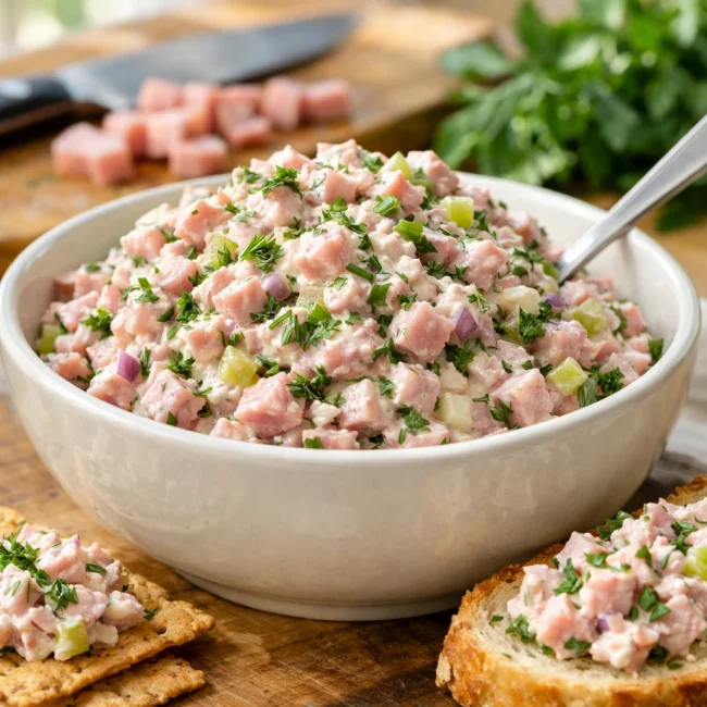 Zesty Ham & Herb Salad