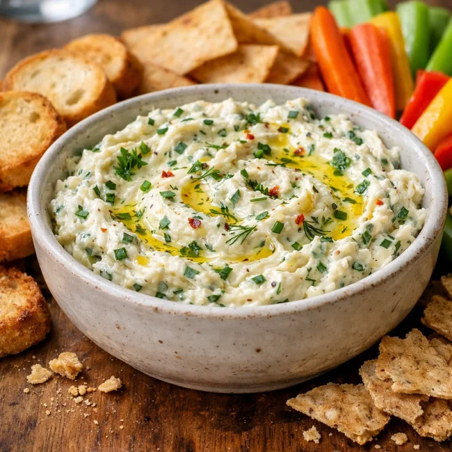 Zesty Herb Cheese Dip