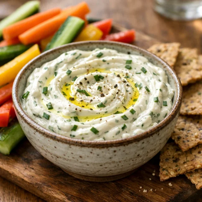 Zesty Herb Cream Cheese Dip
