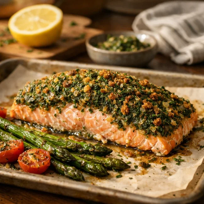 Zesty Herb-Crusted Salmon