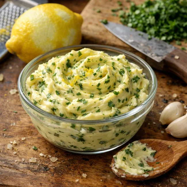 Zesty Herb Garlic Butter