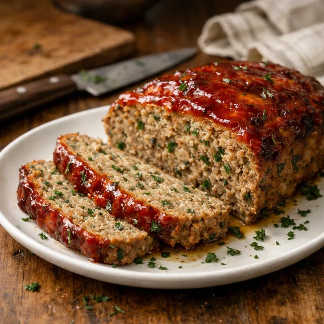 Zesty Herb Meatloaf