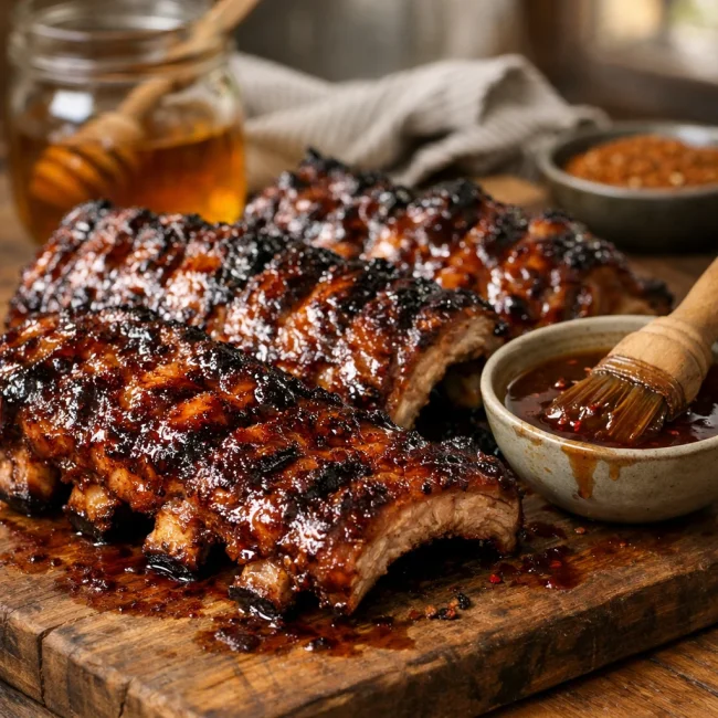 Zesty Honey-Glazed Baby Back Ribs