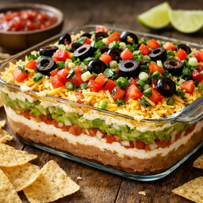 Zesty Layered Taco Dip