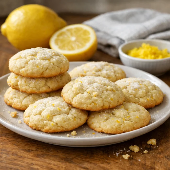Zesty Lemon Cookies