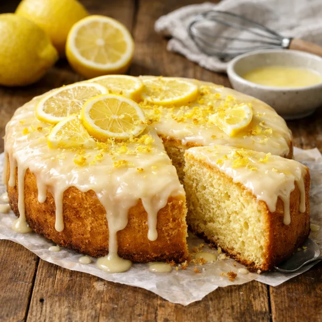 Zesty Lemon Delight Cake