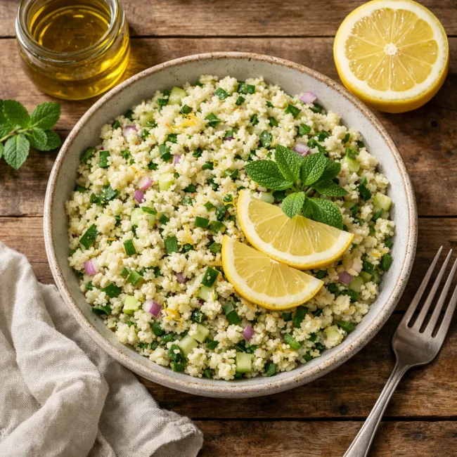 Zesty Lemon Herb Couscous