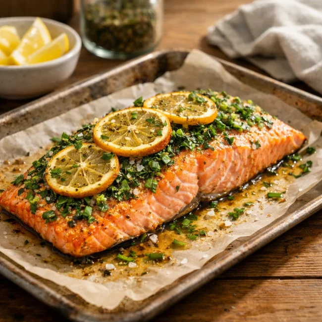 Zesty Lemon Herb Salmon