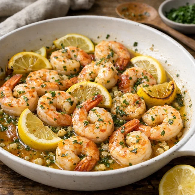 Zesty Lemon Herb Shrimp Scampi