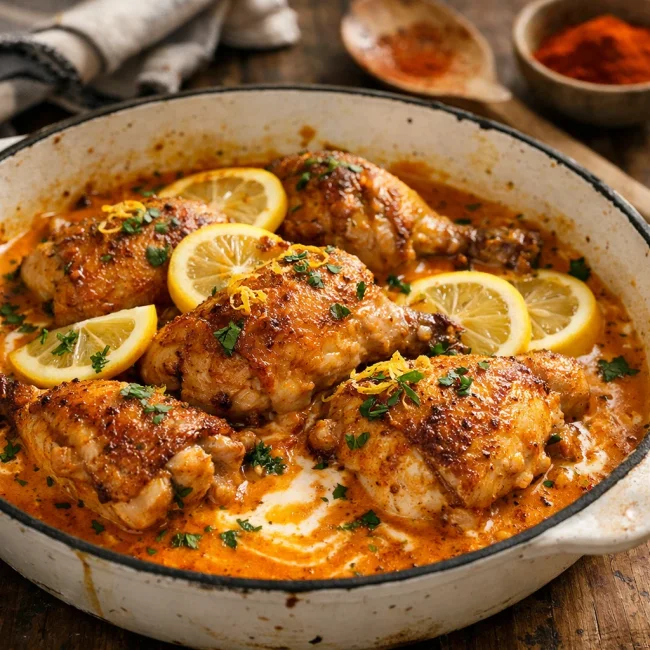 Zesty Lemon Paprika Chicken