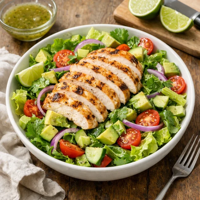 Zesty Lime Chicken Salad