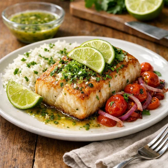 Zesty Lime Mahi Mahi Delight