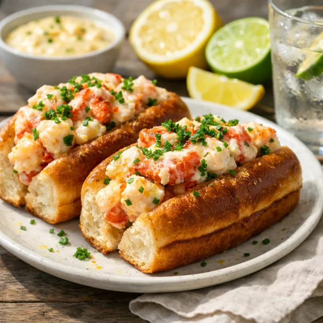 Zesty Lobster Rolls with Citrus Aioli