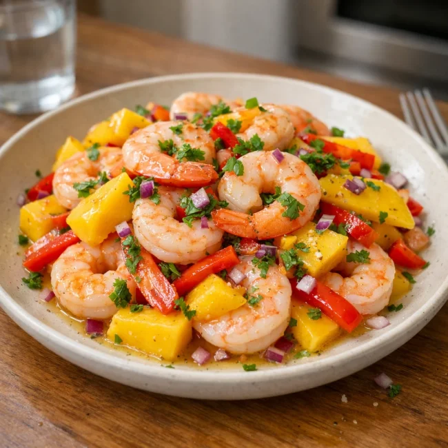 Zesty Mango Shrimp Salad