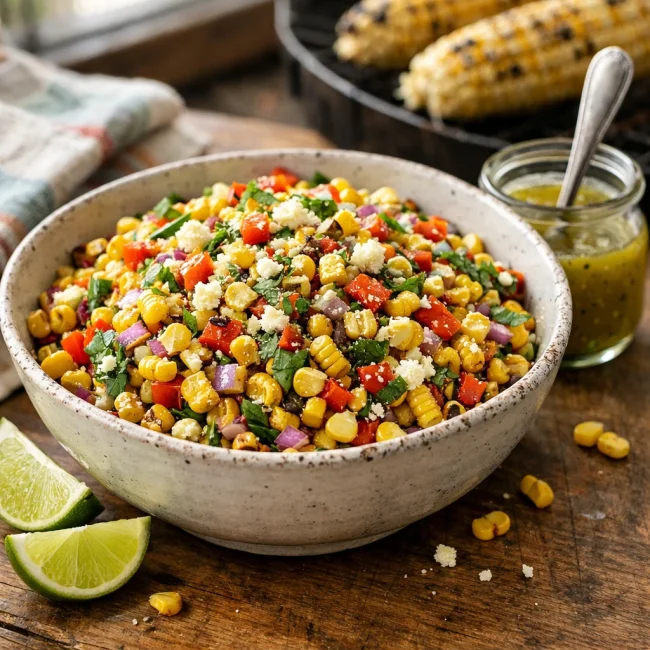 Zesty Mexican Street Corn Salad