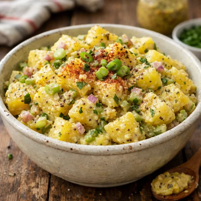 Zesty Mustard Potato Salad
