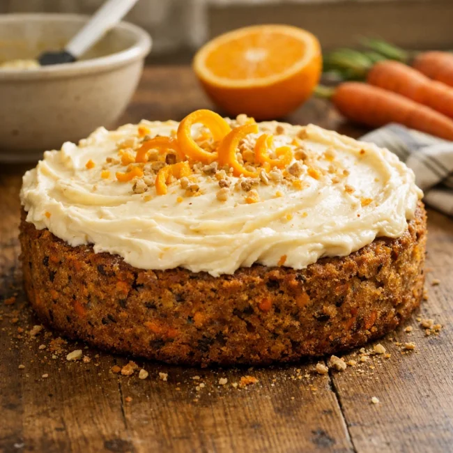 Zesty Orange Carrot Cake
