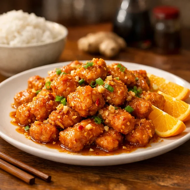 Zesty Orange Chicken Delight