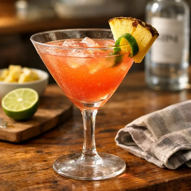 Zesty Pineapple Cosmopolitan
