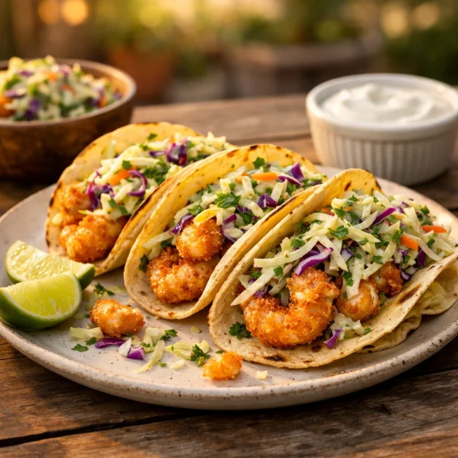 Zesty Shrimp Tacos