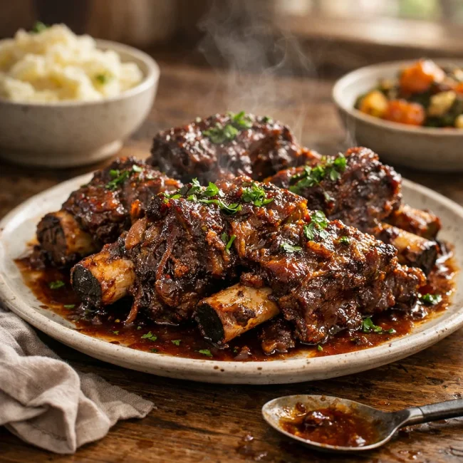 Zesty Slow Cooker Beef Short Ribs