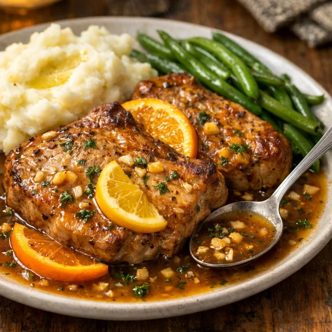 Zesty Slow Cooker Pork Chops
