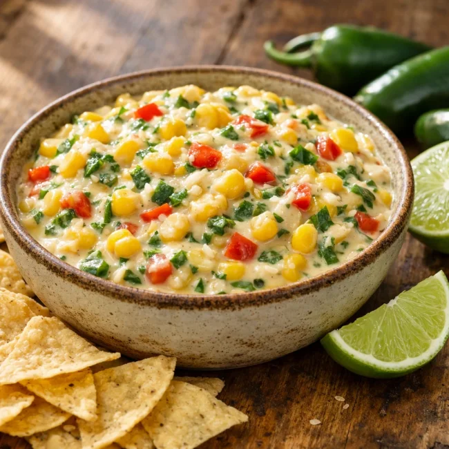 Zesty Southwest Corn Dip