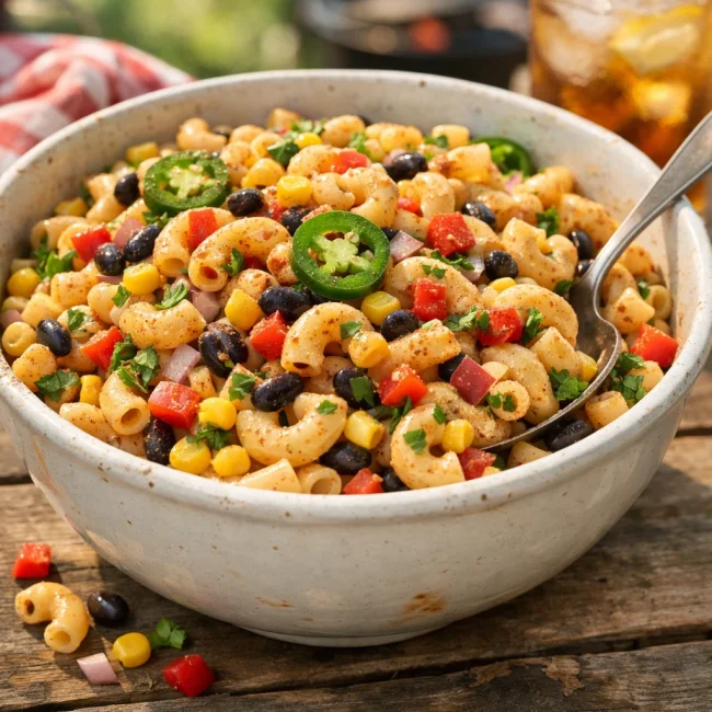 Zesty Southwestern Macaroni Salad
