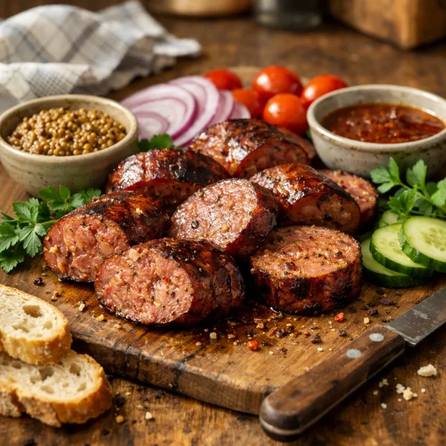 Zesty Summer Sausage Delight